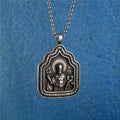 Collar de Titanio con Dije de Bendición del Padre
