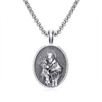 Collar con Dije de San Antonio y el Niño Jesús