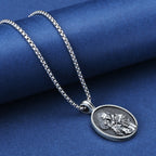 Collar con Dije de San Antonio y el Niño Jesús