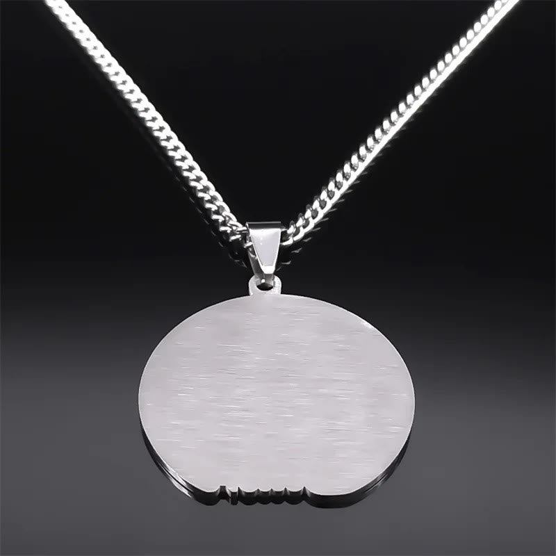 Collar de Plata de Navidad "Cree" con Natividad