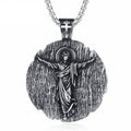 Collar de Titanio de Calidad del Santo Jesús