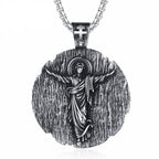 Collar de Titanio de Calidad del Santo Jesús