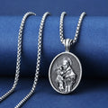 Collar con Dije de San Antonio y el Niño Jesús