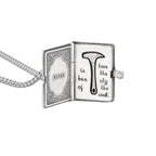 Collar de Biblia con Martillo de Roca Desmontable