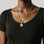 Miraculous Mary Pendant Religion Necklace