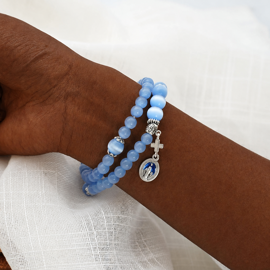 Minimalist Adjustable Bracelet with Multicolored Cat's Eye Stones